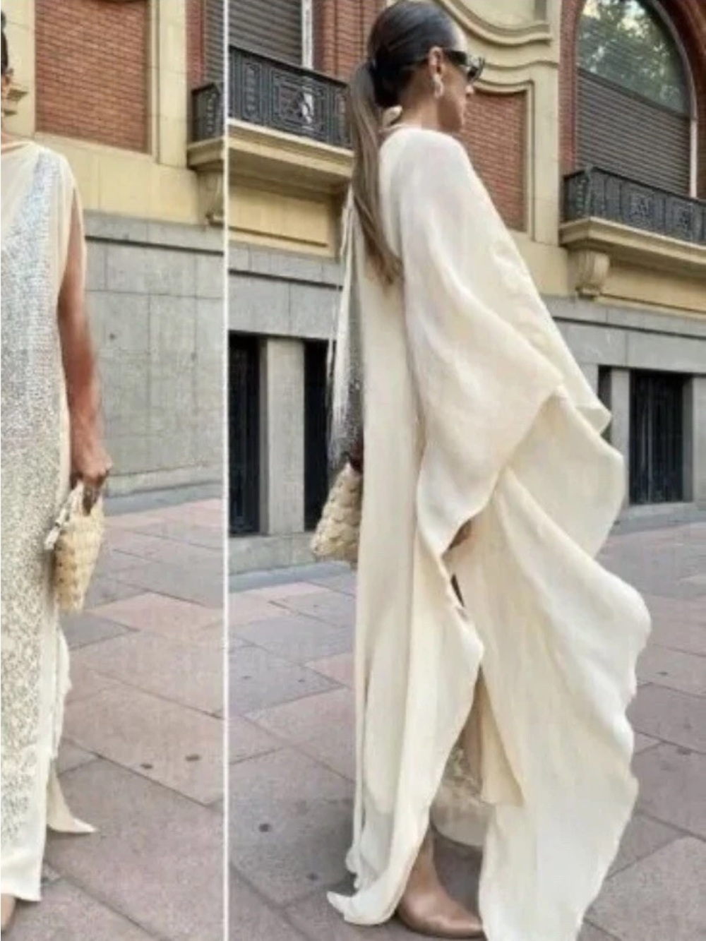 ZARA LIMITED EDITION CONTRASTING DRESS - Picture 14 of 17